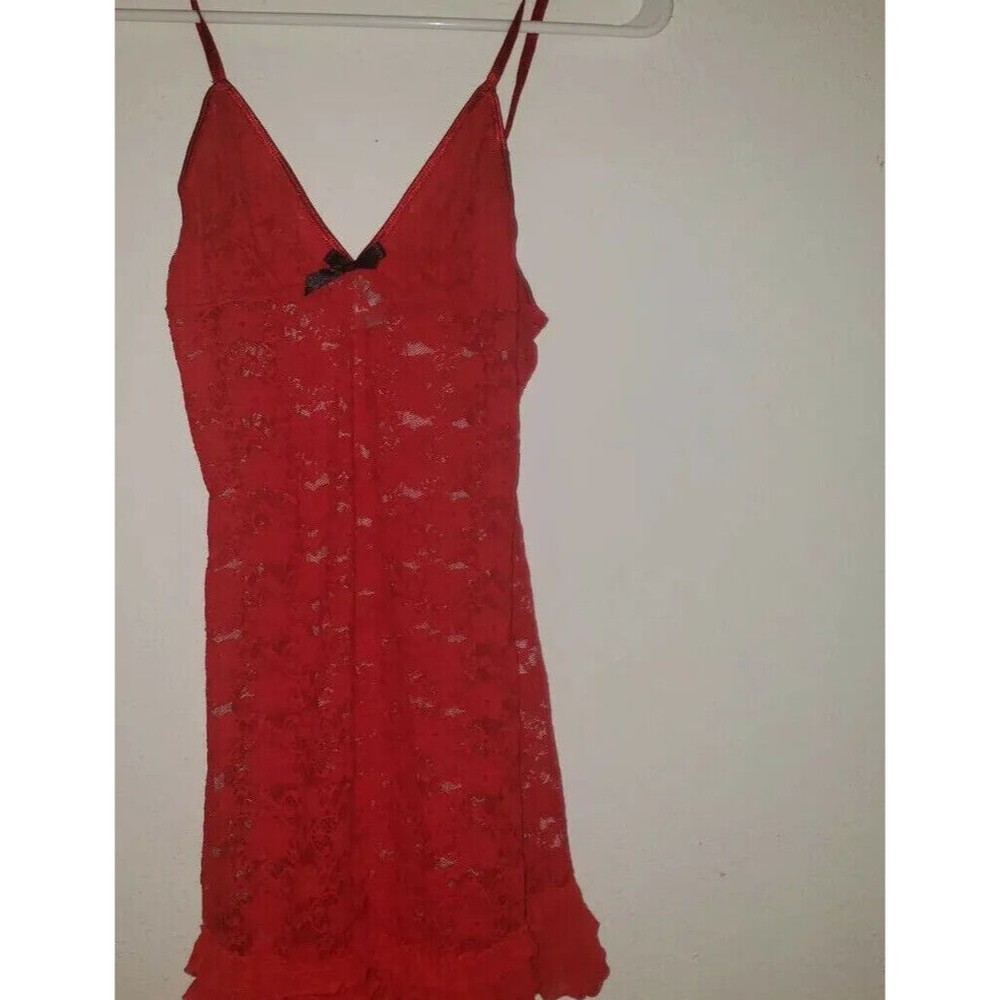 Jessica Simpson See Through Red Nightie, Small,  Pre owned, 18